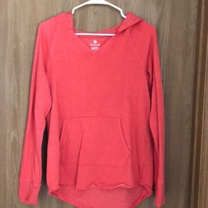 Red Hoodie Fleece
